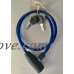 Bike cable lock: 27” Bicycle Steel Wire Security Cable Lock 2.25 feet (0.68m) long with 2 Keys + Guarantee P4 Quality - B0772J83Y3